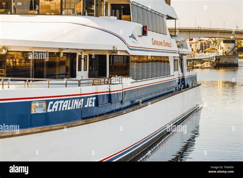 The Catalina Jet A High Speed Catamaran That Operates Scheduled Trips