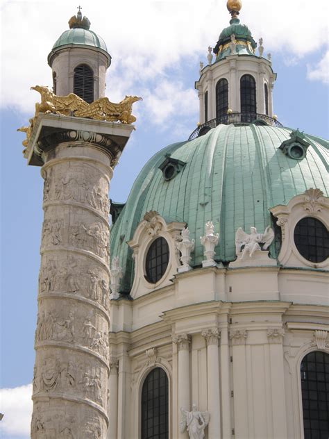 Karlskirche Vienna Architecture Leaning Tower Of Pisa