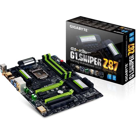 Gigabyte G1sniper Z87 Intel Z87 So1150 Dual Channel Ddr3 Atx Retail