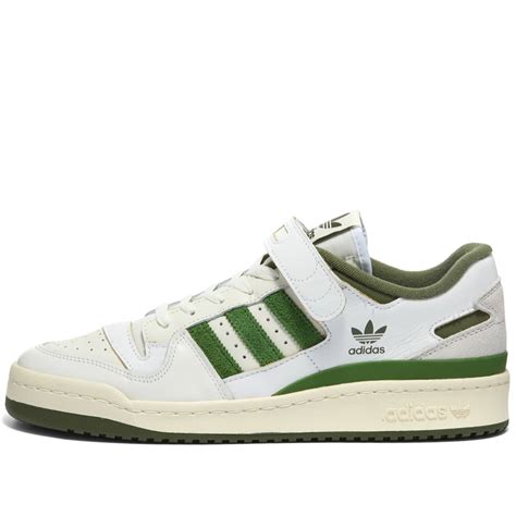 Adidas Forum 84 Low White Crew Green And Wild Pine End Jp