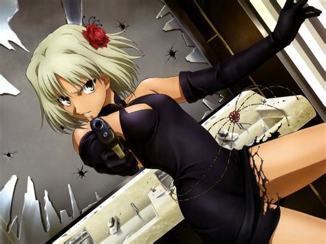 Gray Haired Female Anime Character Hd Wallpaper Wallpaper Flare