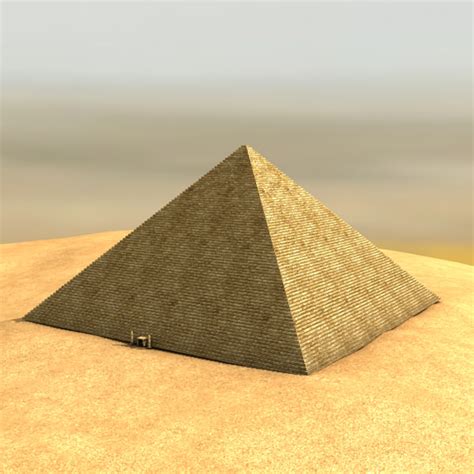 Egyptian Pyramid 3d Model Cgtrader