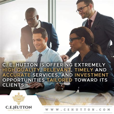 We did not find results for: C. E. Hutton is offering extremely high quality, relevant, timely and accurate services, and ...
