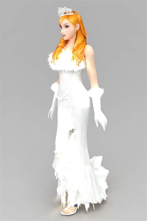 3d interior models are ready for architecture and free download all file interior. Blonde Bride 3d model 3ds Max files free download ...