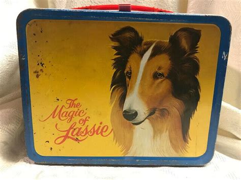 Vintage 1978 The Magic Of Lassie Metal Lunch Box Ebay