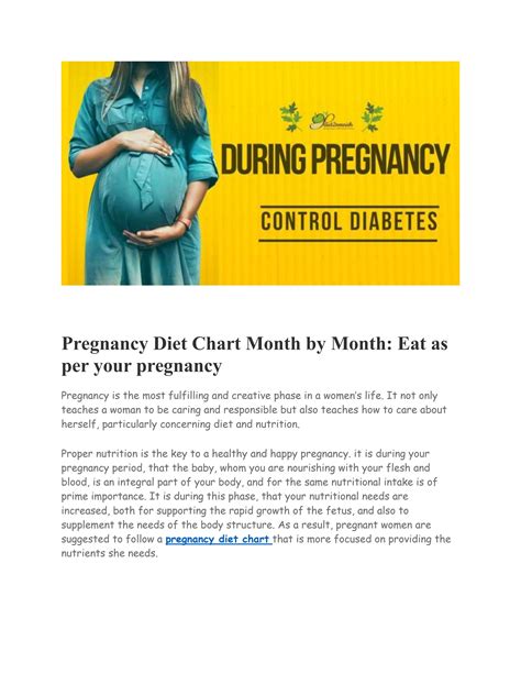 Pregnancy Diet Chart By Best Dietician Issuu
