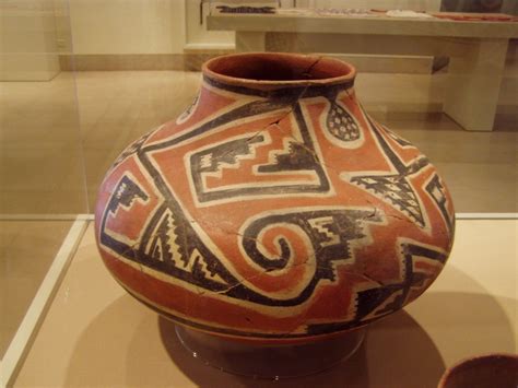 Indigenous Pottery Round Bottom Vase Native American Ceramic Pot Vase