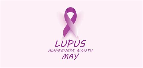 Lupus Awareness Month May Template Background Banner Card Poster