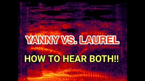 Laurel Or Yanny How To Hear Both Unlocked Youtube