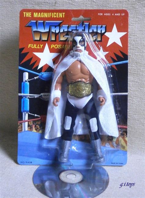 The Magnificent Wrestler Mosc New Fully Posable Vintage Rare