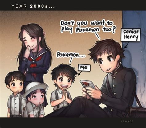 which generation are you by kawacy on deviantart anime funny artist memes anime comics