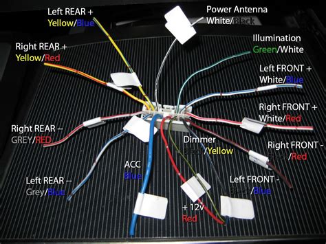 Jvc Car Stereo Wiring Diagram Color Collection Wiring Collection