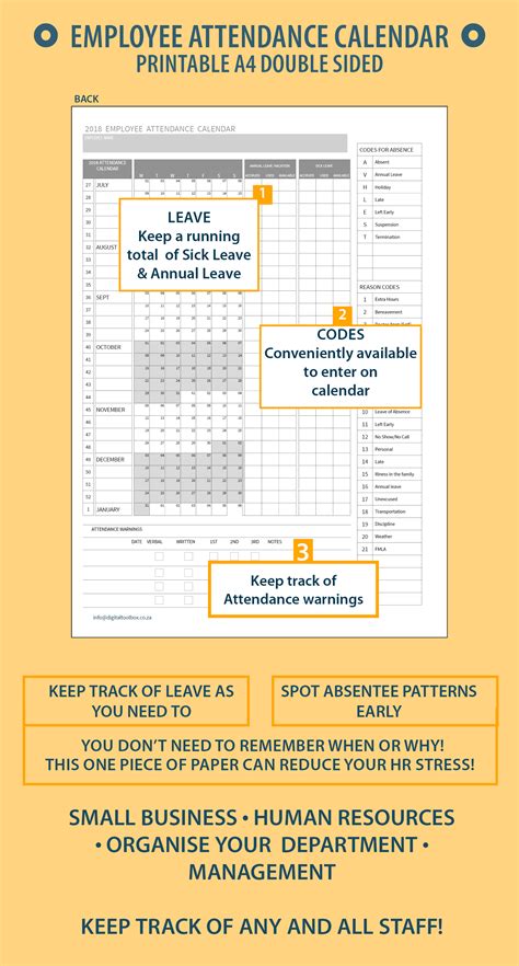 Filter by popular features, pricing options, number of users find the best attendance tracking software for your business. Free Printable Absentee Calendar 2020 | Example Calendar Printable