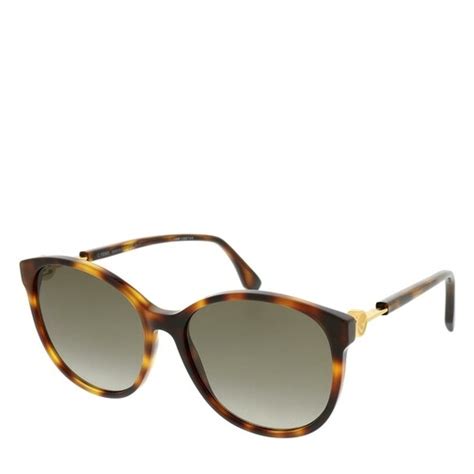 Fendi Ff 0412 S Sunglasses Dark Havana Lunettes De Soleil Fashionette