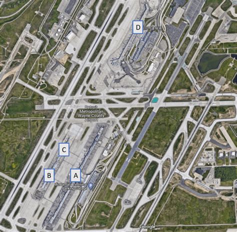 Dtw Review Detroit Airport Connection Guide Kinda Boring Travel