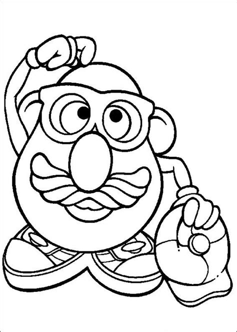 Kids N 57 Coloring Pages Of Mr Potato Head