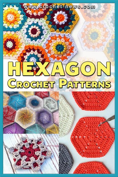 21 Crochet Hexagon Patterns Crochet News