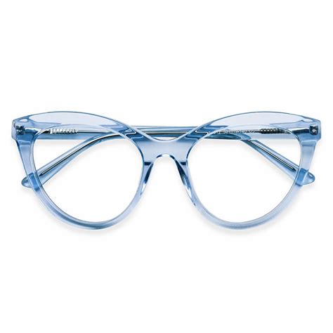z1012 cat eye butterfly blue eyeglasses frames leoptique