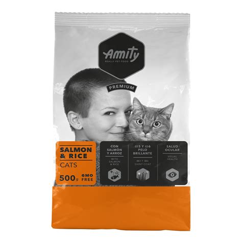 Суха храна за котки Amity Premium Adult Сьомга и ориз 05 кг Emagbg