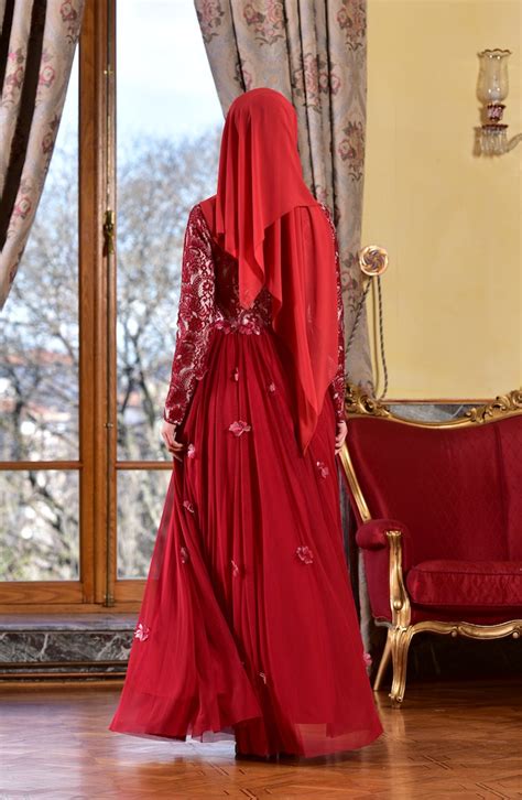 red hijab evening dress 1713204 02 sefamerve
