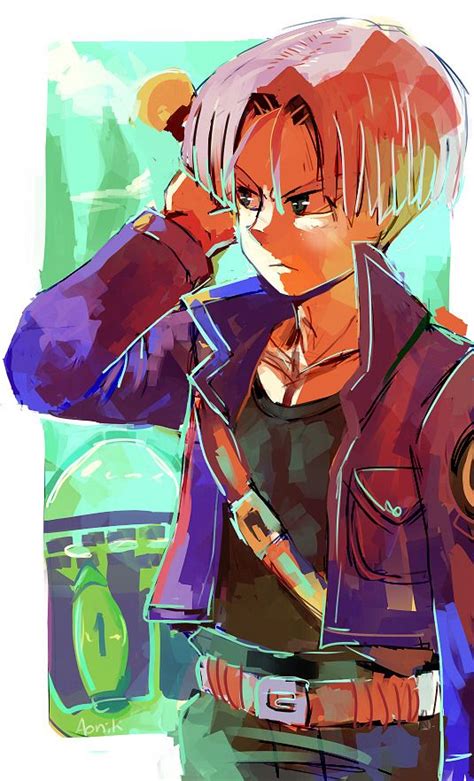 Future Trunks Anime Dragon Ball Dragon Ball Artwork Dragon Ball Z