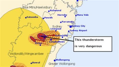 Giant Hail Sydney Hail Storm Coming Sydney Things