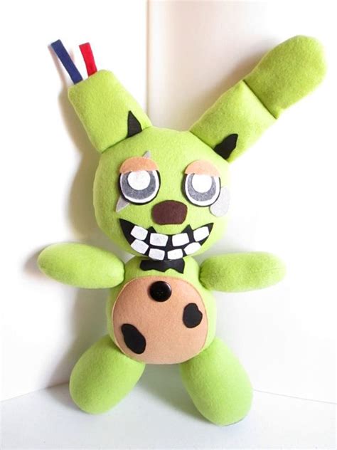 Springtrap Plush Inspired By Five Nights At Freddys Etsy Fnaf