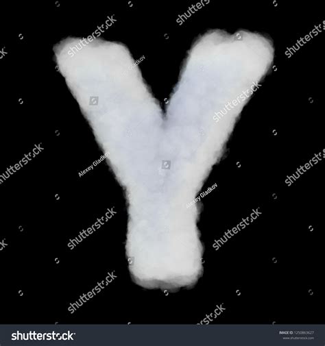 Puffy Cloud Font Set Letters Numbers Stock Photo 1250863627 Shutterstock