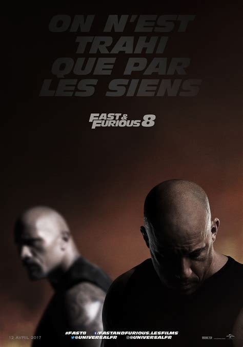 Affiche Et Photos Fast And Furious 8 2017