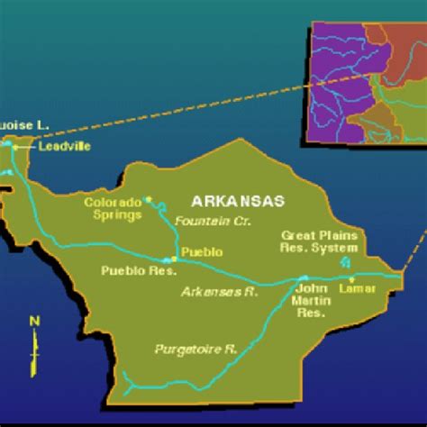 Arkansas River Basin Download Scientific Diagram
