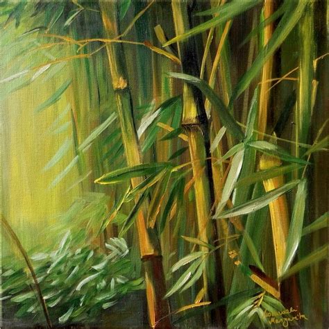 Bamboo Painting Canvas Art Id46031571 Ganrisna
