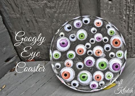 Googly Eyes Coaster Another Coaster Friday Craft Klatch