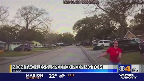 Mom Tackles Suspected Peeping Tom Youtube