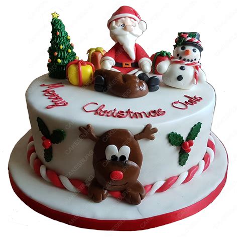 Merry Christmas Cake 1 Cakesburg Online Premium Cake Shop