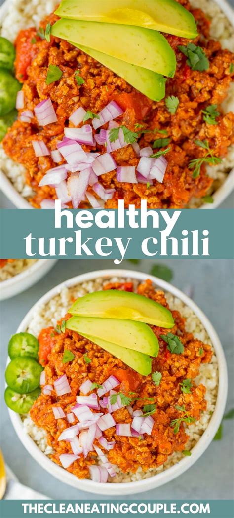Whole30 And Paleo Chili Recipe With Turkey The Clean Eating Couple