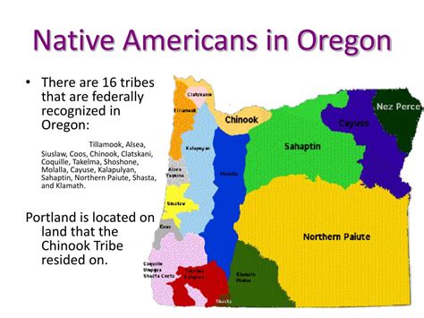 The Native American Indian Community In Oregon About Indian Country