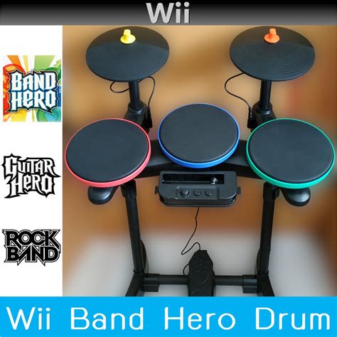 Wii Band Hero Drum Set Shopee Thailand