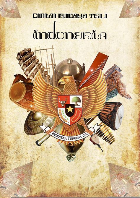 Poster Budaya Indonesia In Indonesian Art Graphic