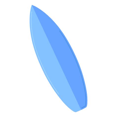 flat surfboard icon transparent png svg vector file