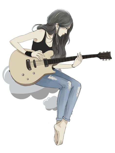 The Best Anime Female Guitarist Png 2022