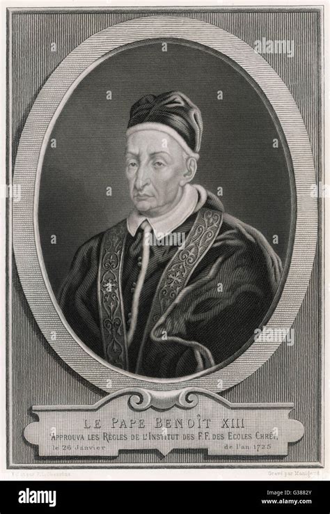 Pope Benedictus Xiii Pietro Francesco Orsini Gravina Date Reigned