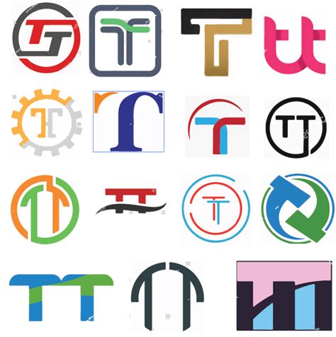 Logo 2 Chữ T Và T Thiết Kế Web Logo Danh Thiếp đẹp Chuyên Nghiệp
