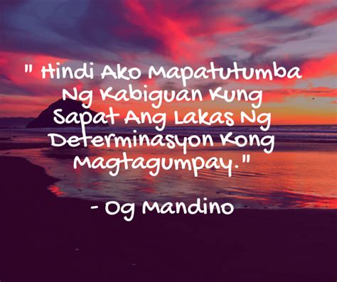 25 Best Inspirational And Motivational Tagalog Quotes With Images