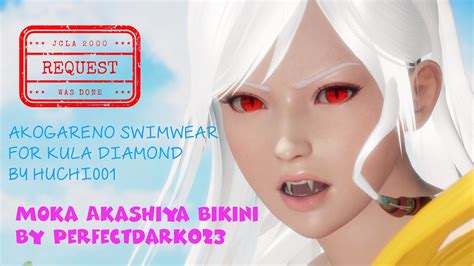Doa6 Kula Akogareno Swimwear And Moka Akashiya Bikini Jcla 2000 Request Dead Or Alive 6