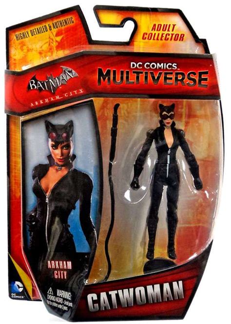 Batman Arkham City Dc Comics Multiverse Catwoman Exclusive 4 Action