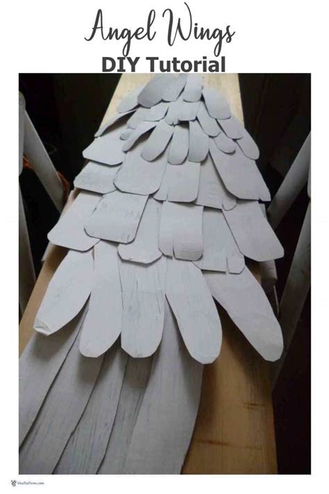 Angel Wings Diy Tutorial How To Make Rustic Christmas Decor