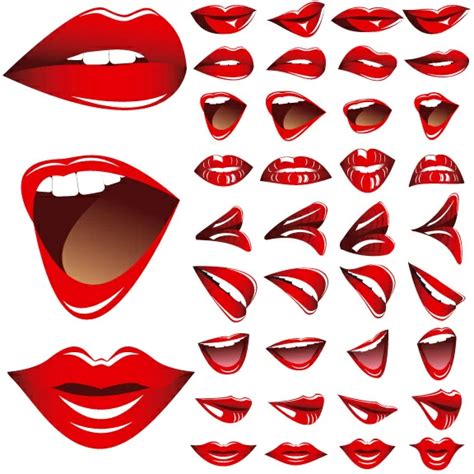 Mouth 2 Vector Vectors Graphic Art Designs In Editable Ai Eps Svg