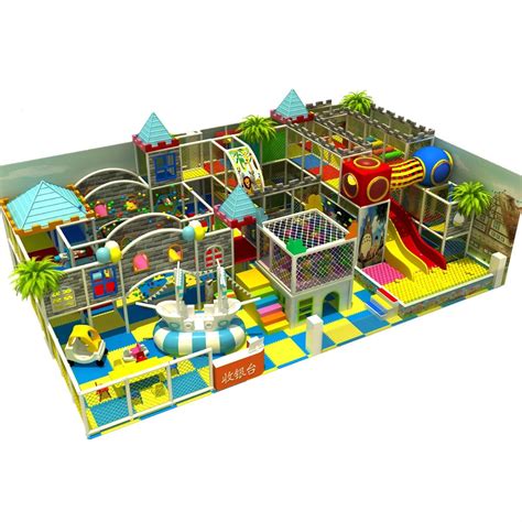 Customized Kids Playground Equipment Indoor Mall Amusement Park Castle