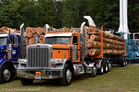 Ide Populer Custom Peterbilt Log Trucks Konsep Terkini