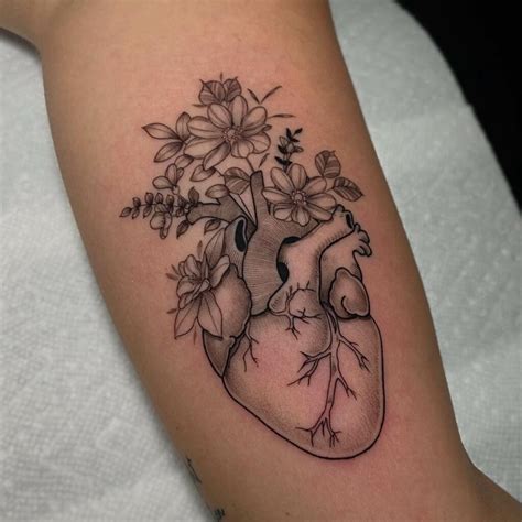 11 Abstract Anatomical Heart Tattoo Ideas That Will Blow Your Mind